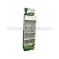 Reasonable acceptable price POS cardboard floor rack chocolate display stand